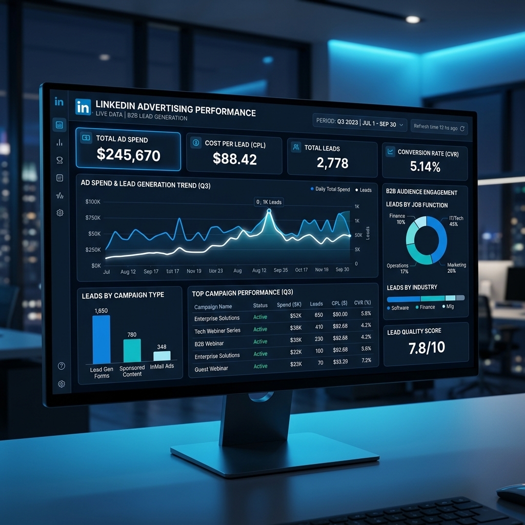 LinkedIn B2B Cost Metrics