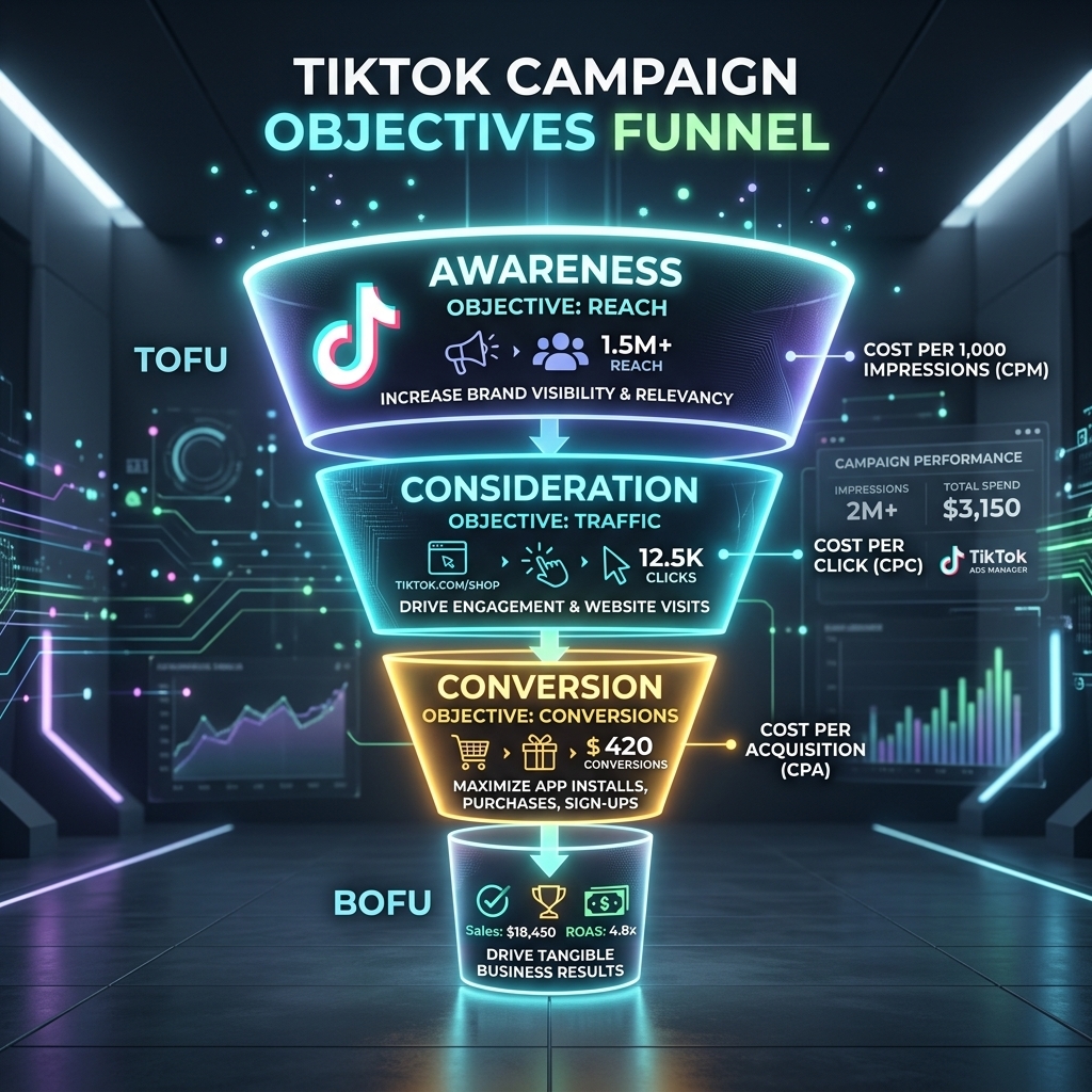 TikTok Campaign Objectives
