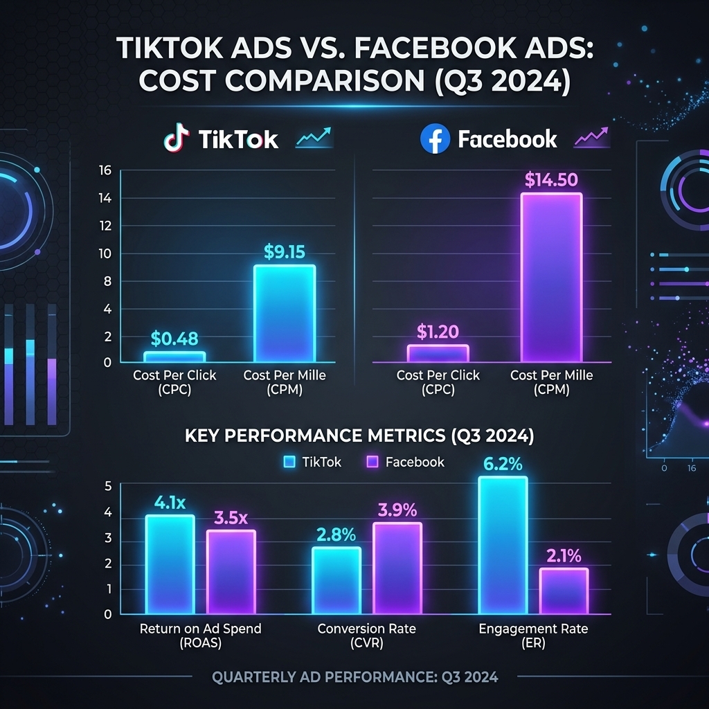 TikTok Vs Facebook Costs