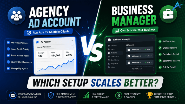 Agency Ad Account vs Business Manager: Which Setup Scales Better?