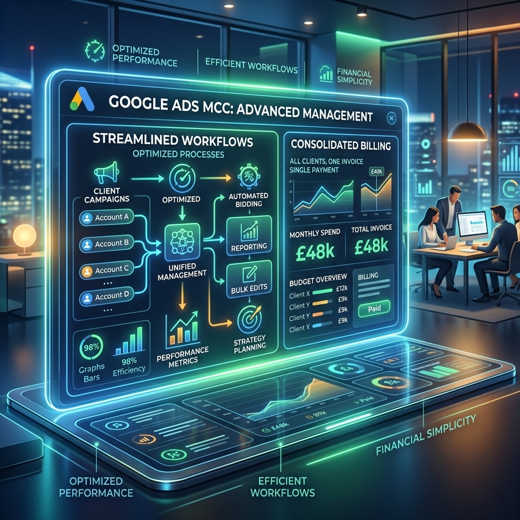 Benefits of Google Ads MCC Account