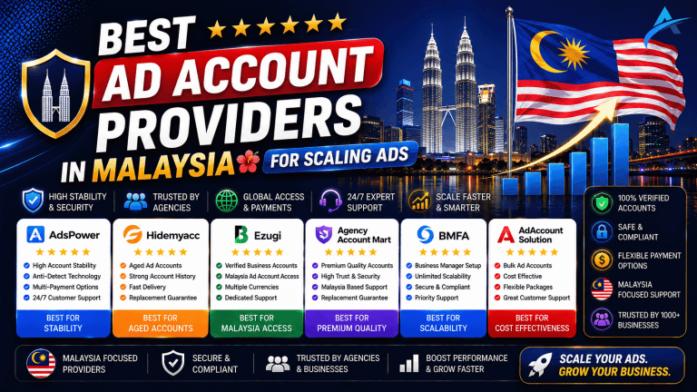 Best Ad Account Providers in Malaysia for Scaling Ads