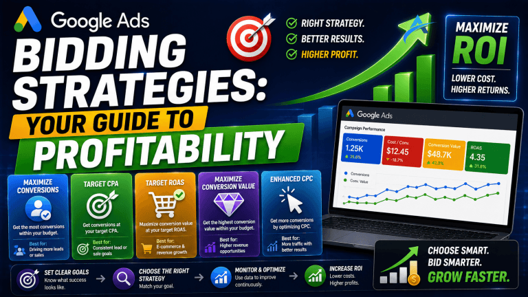 Google Ads Bidding Strategies: Your Guide to Profitability