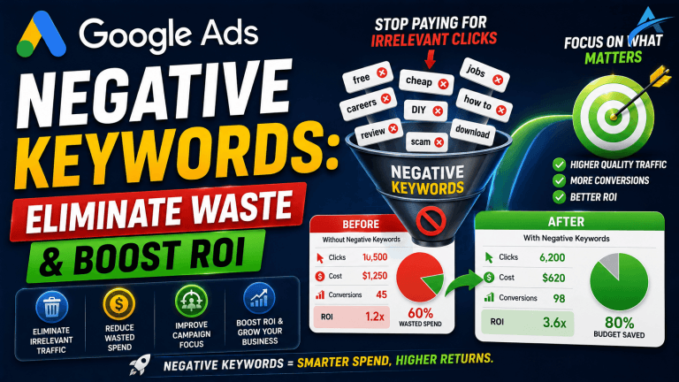 Google Ads Negative Keywords: Eliminate Waste & Boost ROI