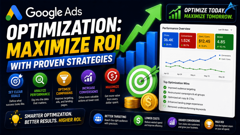 Google Ads Optimization: Maximize ROI with Proven Strategies