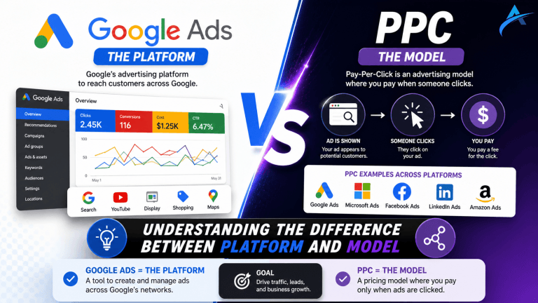 Google Ads vs PPC: Understanding the Difference Between Platform and Model