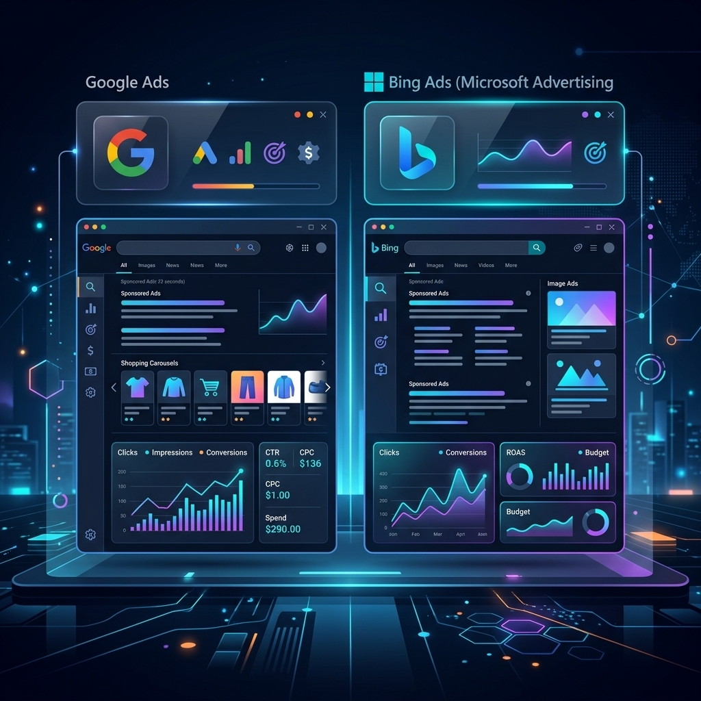Google Ads Vs Bing Ads At A Glance