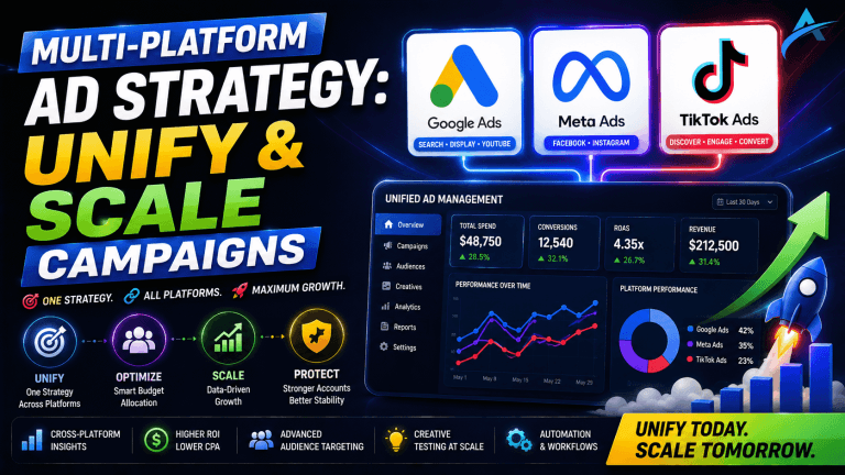 Multi-Platform Ad Strategy: Unify & Scale Campaigns