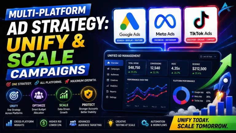 Multi-Platform Ad Strategy: Unify & Scale Campaigns