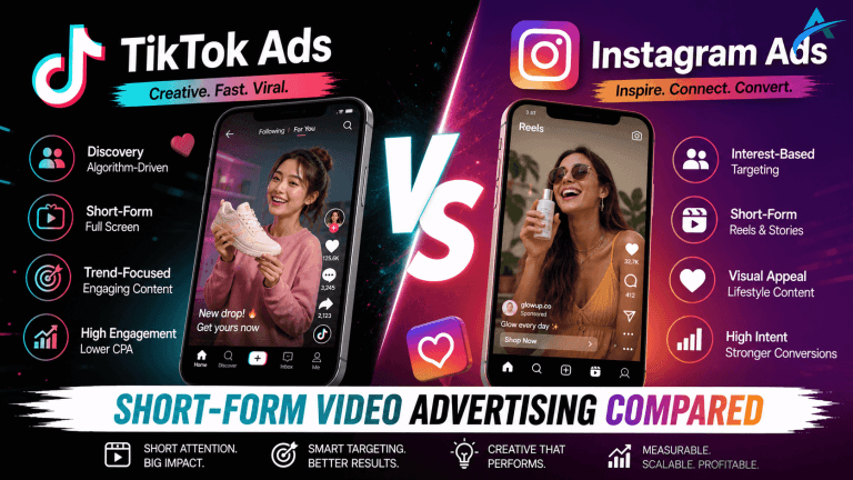 TikTok Ads vs Instagram Ads: Short-Form Video Advertising Compared