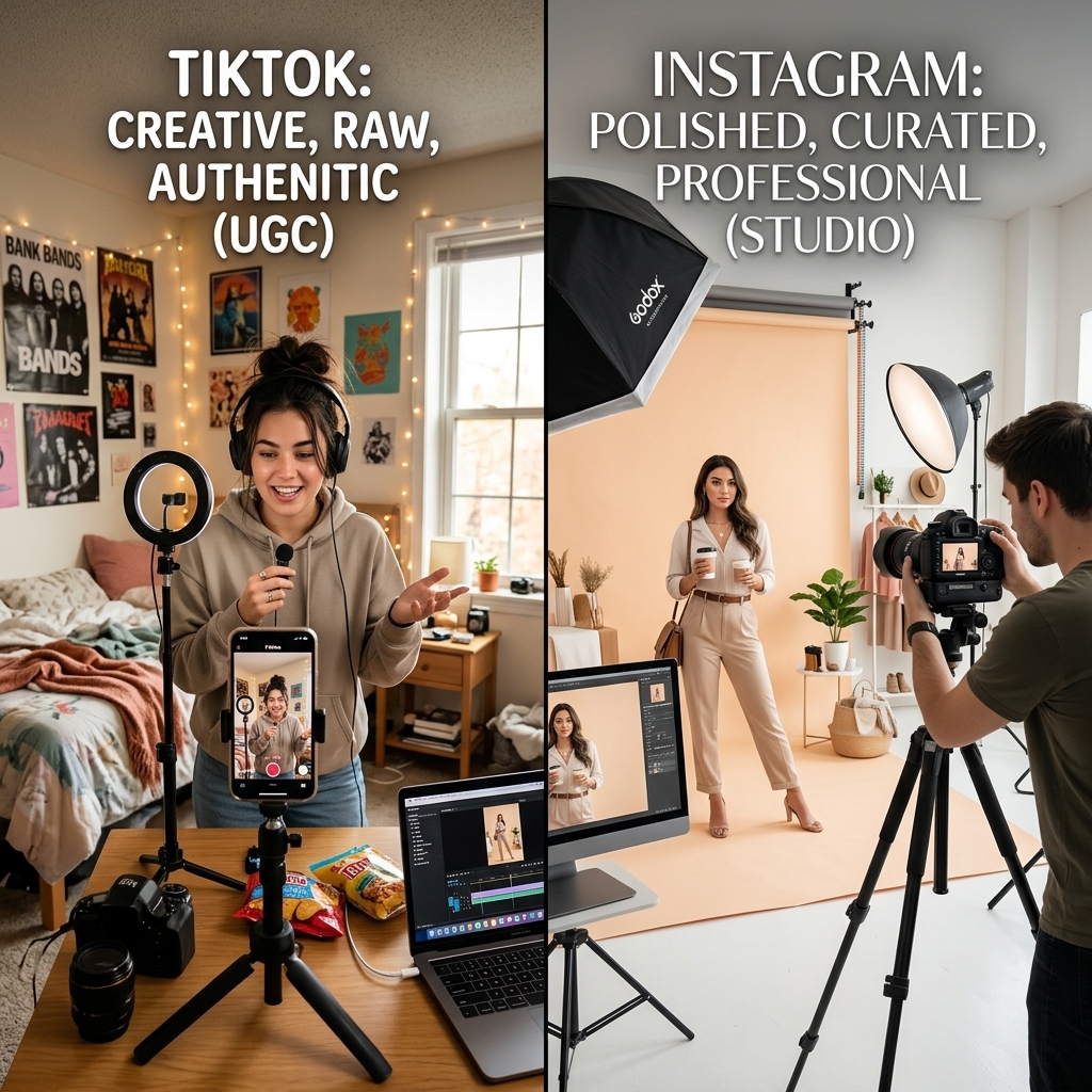 TikTok Ads vs Instagram Ads Creative Strategy