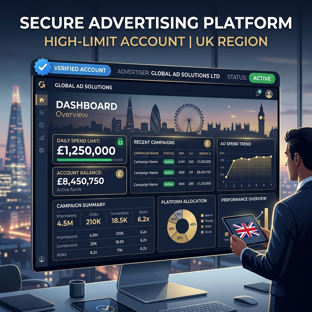 Top Ad Account Provider UK