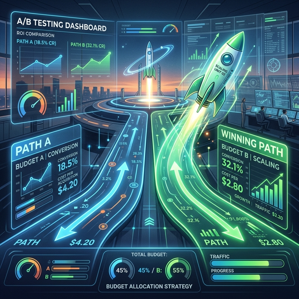 AB Testing Budgets Scaling