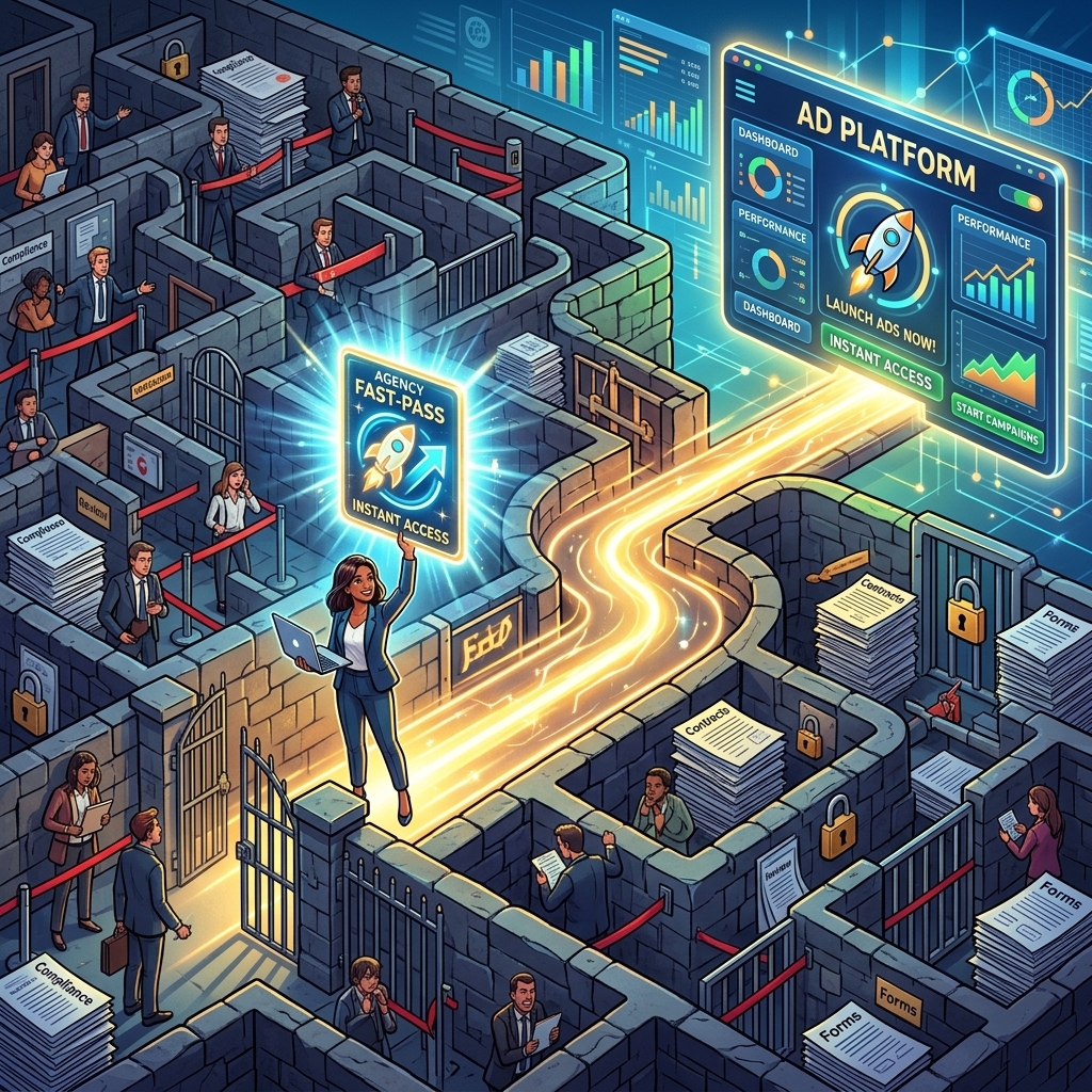 Bypassing Onboarding Hurdles Agency Ad Accounts