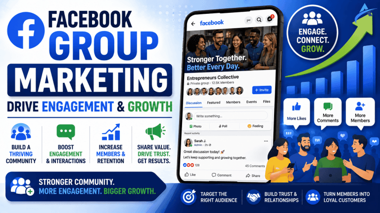 Facebook Group Marketing: Drive Engagement & Growth