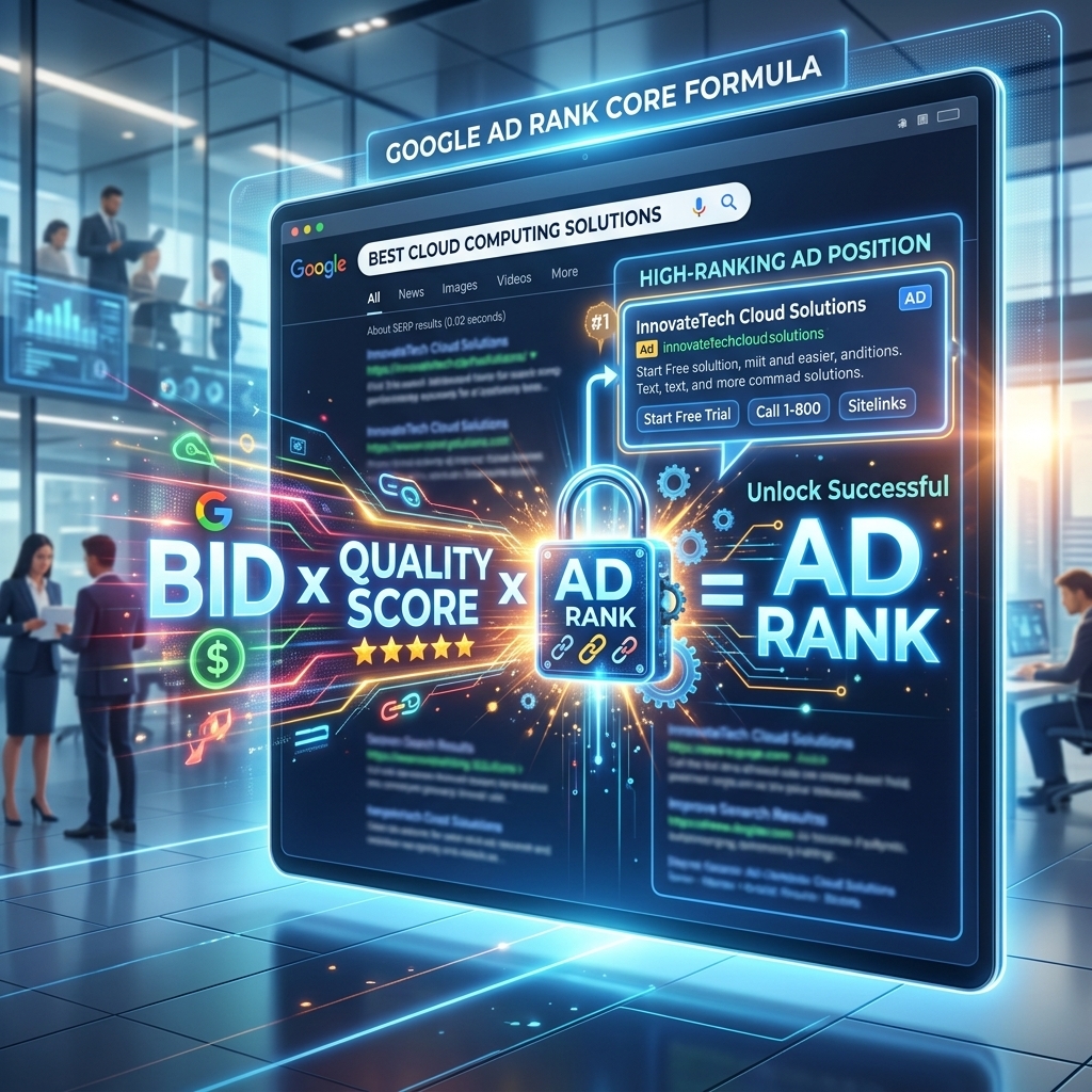 Google Ad Rank Core Formula