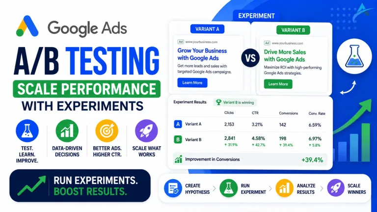 Google Ads A/B Testing: Scale Performance with Experiments