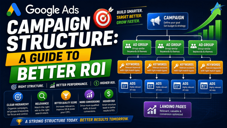 Google Ads Campaign Structure: A Guide to Better ROI