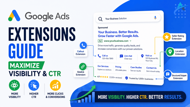 Google Ads Extensions Guide: Maximize Visibility & CTR