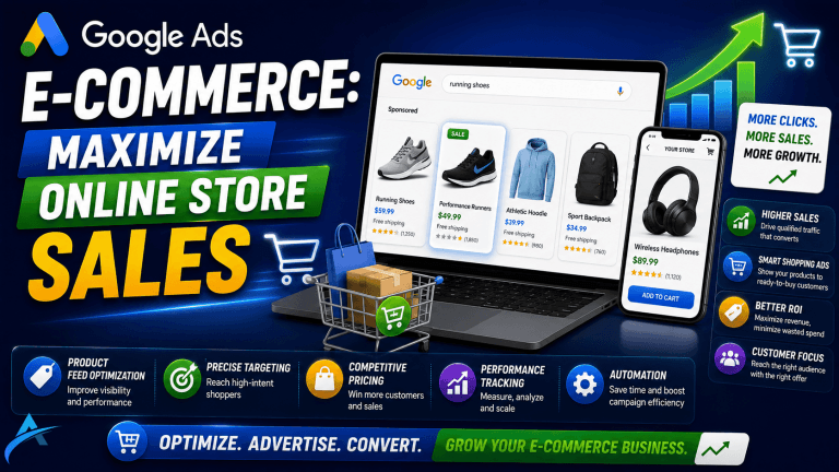 Google Ads E-commerce: Maximize Online Store Sales