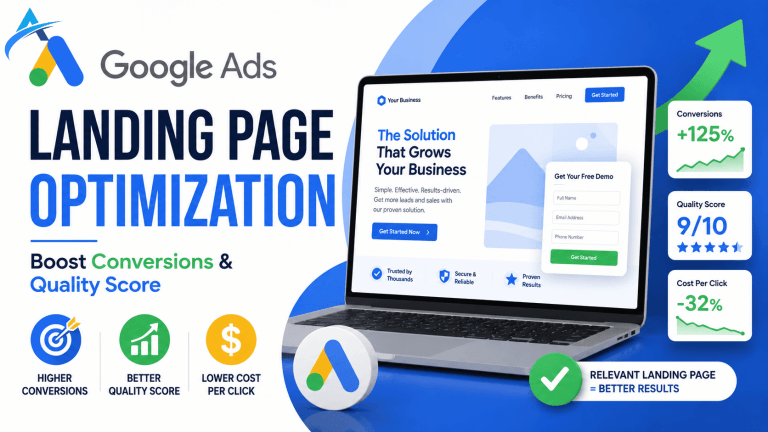 Google Ads Landing Page Optimization: Boost Conversions & Quality Score