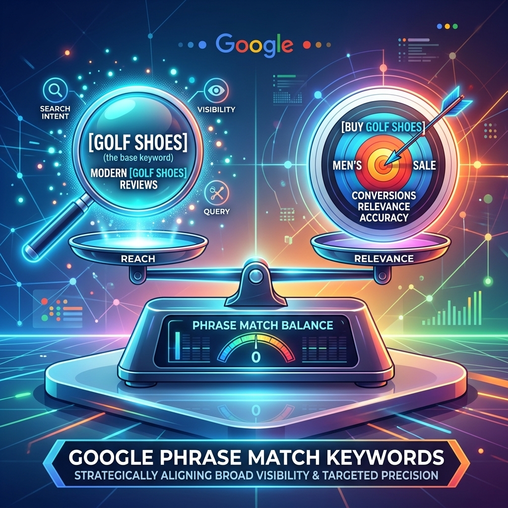 Google Phrase Match Keywords