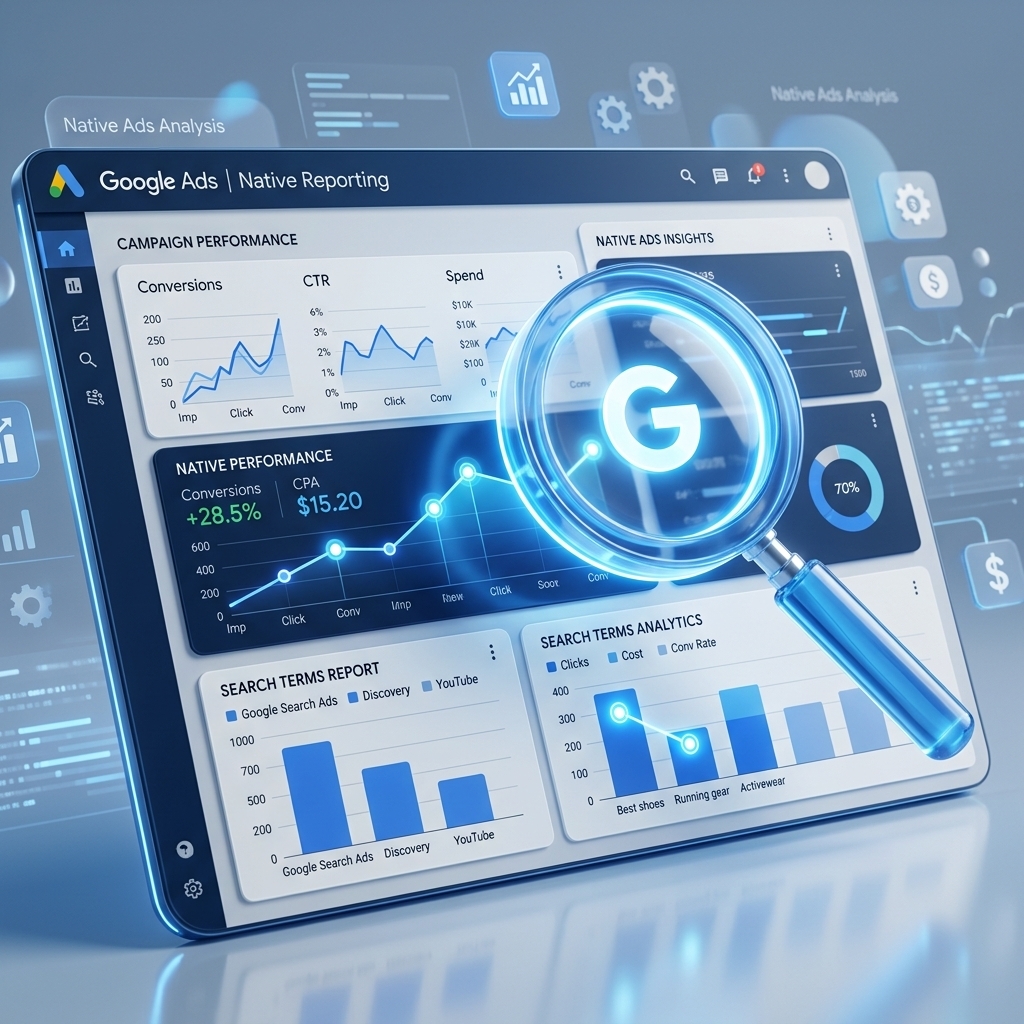 Native Google Ads Reporting Features