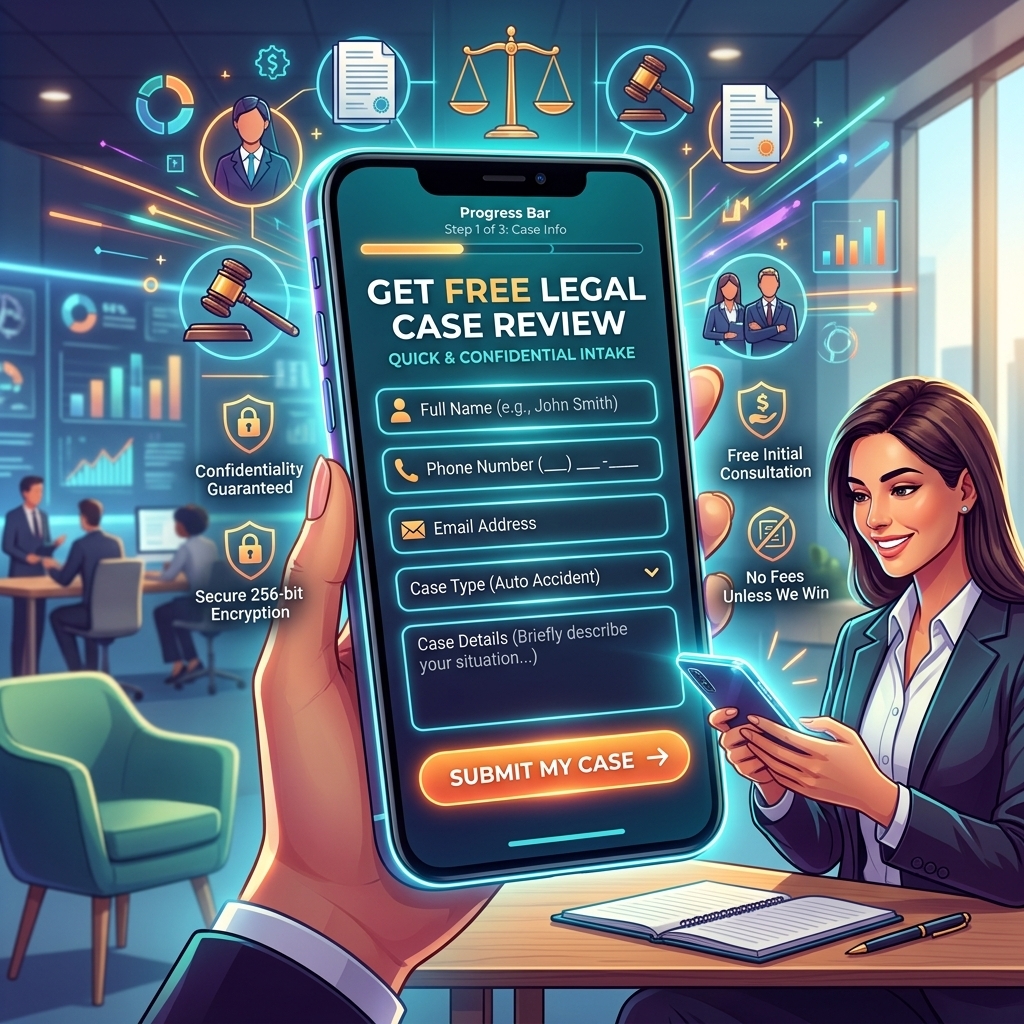 Optimizing Landing Pages Lead Forms Legal Intakes
